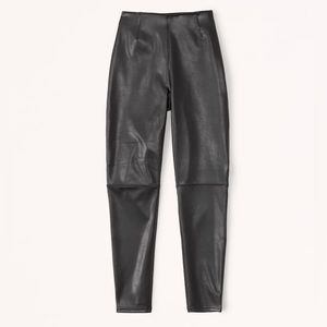 Abercrombie Curve Love Vegan Leather Skinny Legging NWT XSL